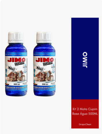 KIT 2 MATA CUPIM JIMO BASE AGUA 500ML