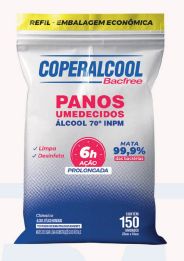 TOALHA UMED.COPERALCOOL REFIL CLASSICO 15...