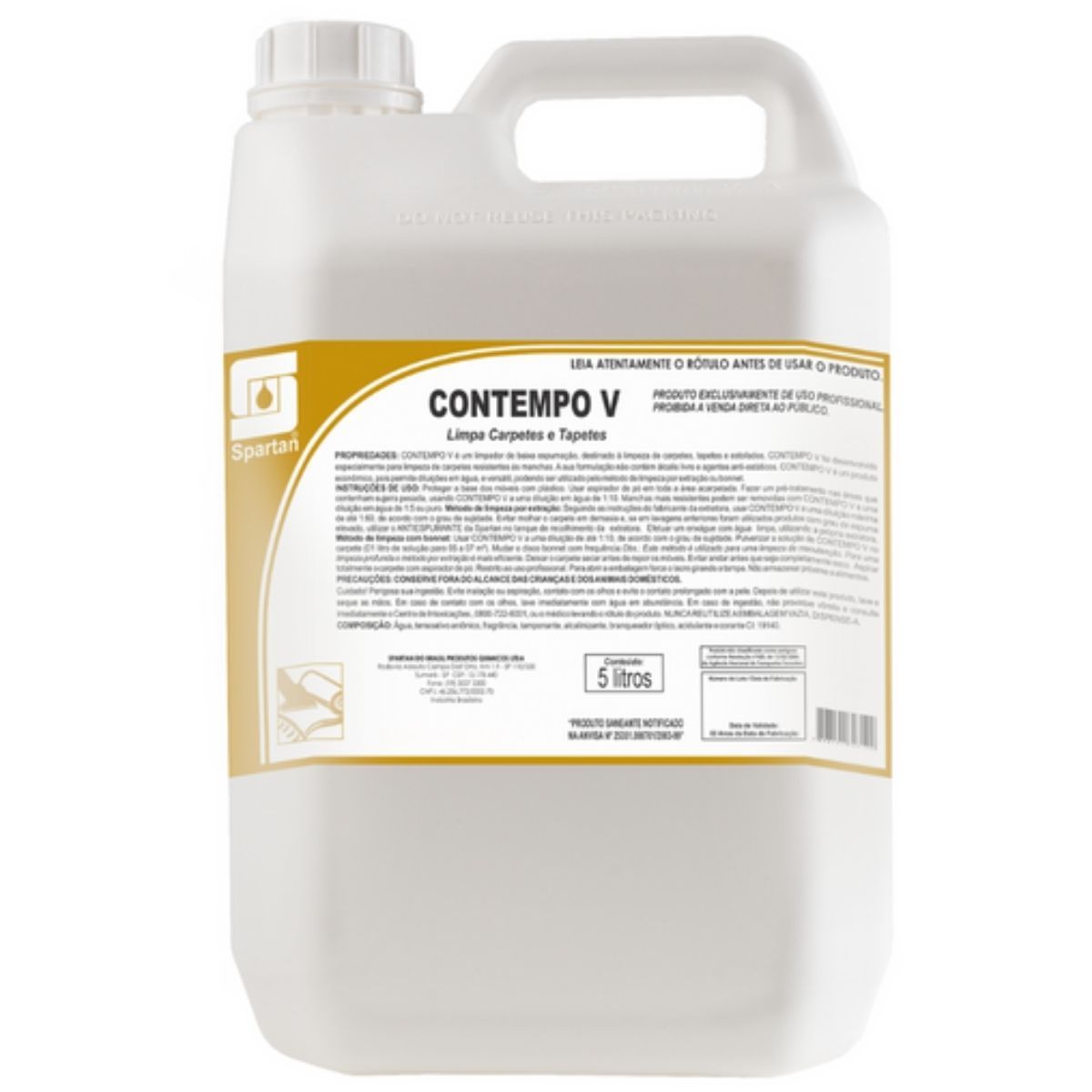 LIMPA CARPETES SPARTAN CONTEMPO V 5L