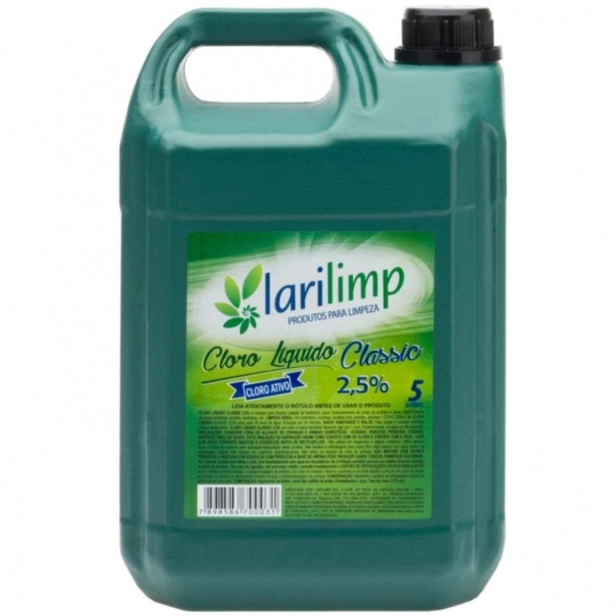 CLORO LIQ LARILIMP 2,5% 5L