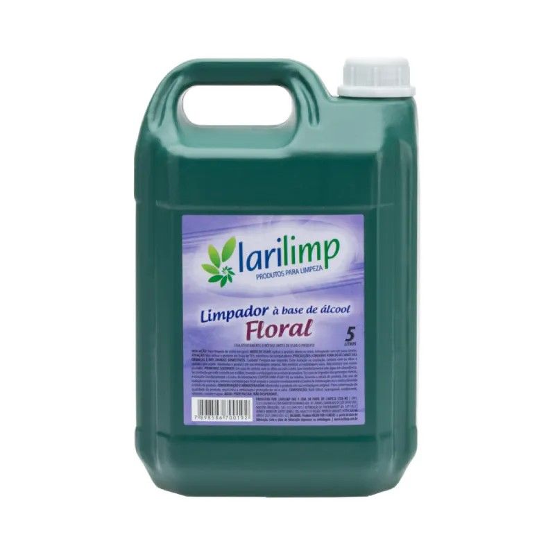 LIMPADOR PERF LARILIMP LAVANDA C/ALCOOL 5L