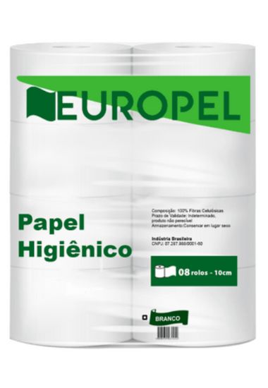 PAPEL HIG ROLAO EUROPEL BRCO FSIMPLES PCT...