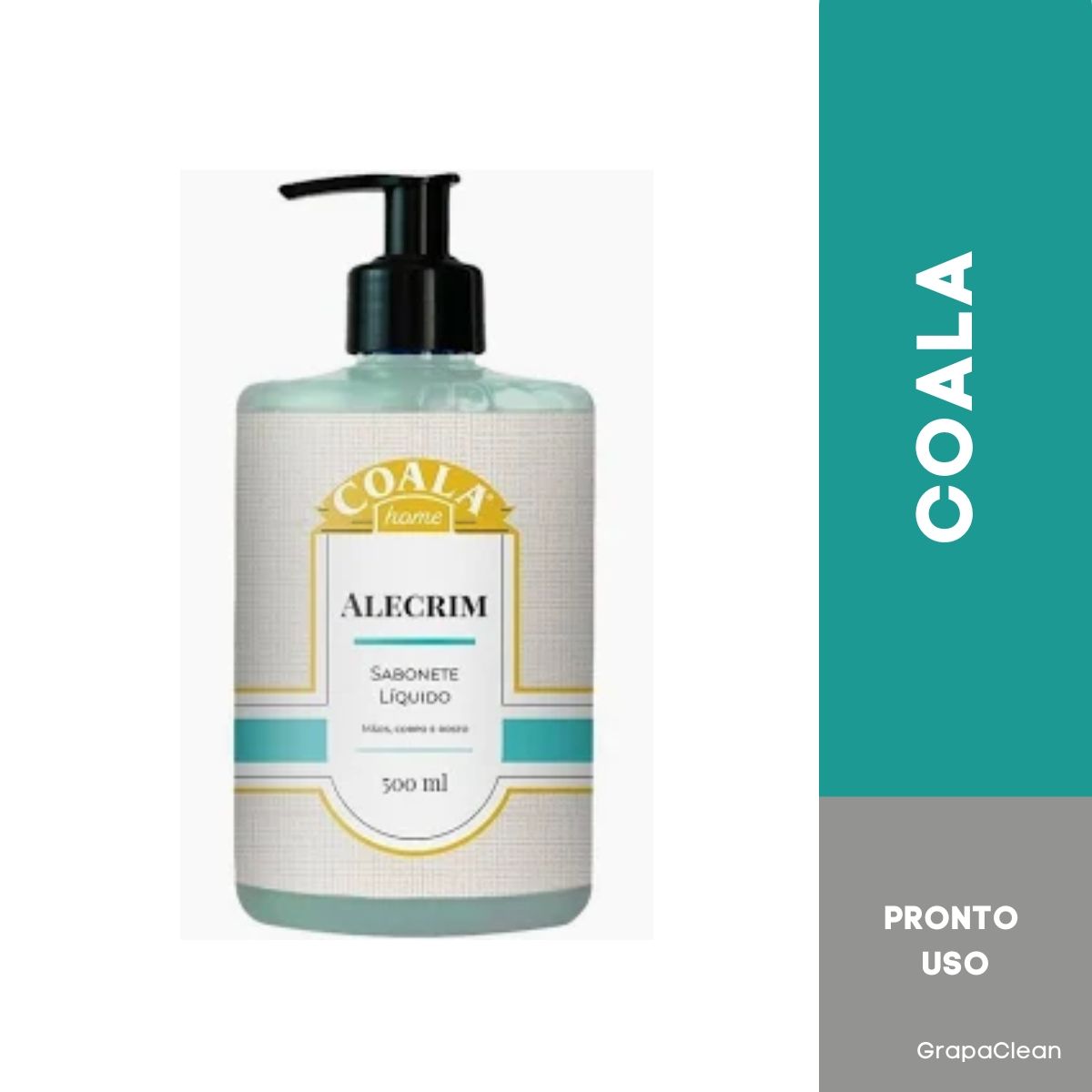 SABONETE LIQ COALA ALECRIM PUMP 500ML