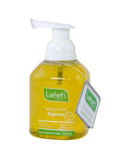 SABONETE ESP LAFEH 250ML PUMP FLOR PAIXAO