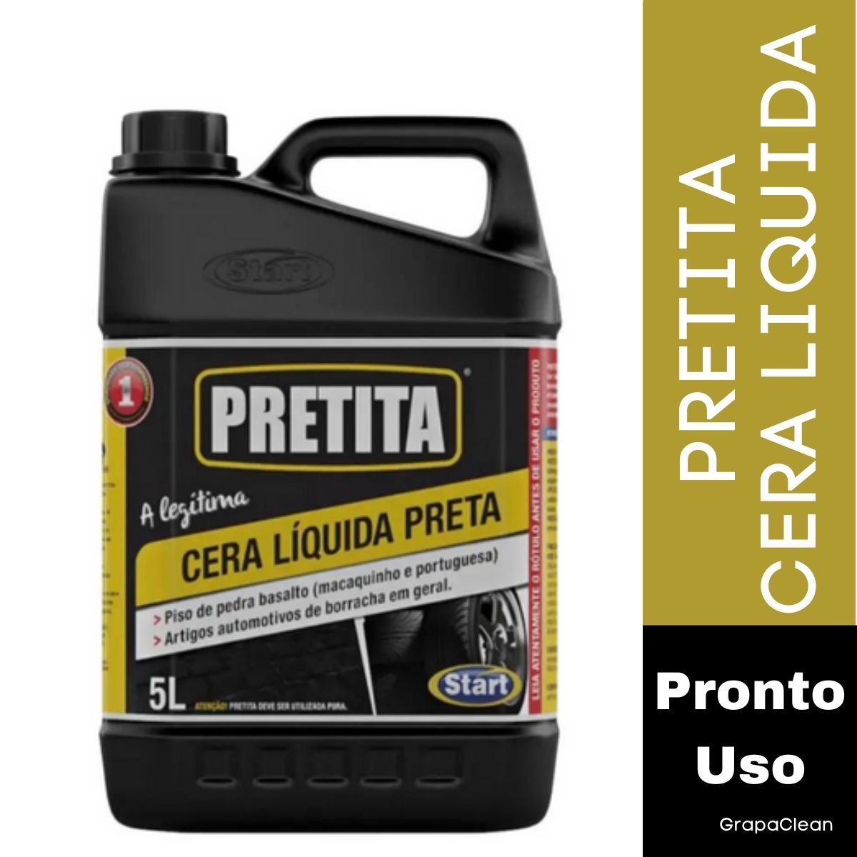 TRATAM DE PISOS CERA LIQUIDA PRETITA 5L