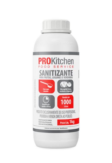 DESINF P/ALIM E VERD PROKITCHEN 1KG