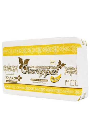 PAPEL INTERF OUROPPEL GOLD 22,5x20 CEL C/...