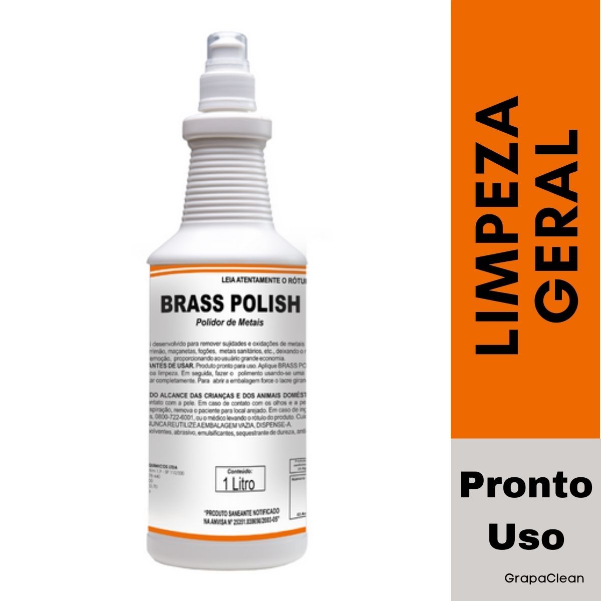 POLIDOR DE METAIS SPARTAN BRASS POLISH 1LT