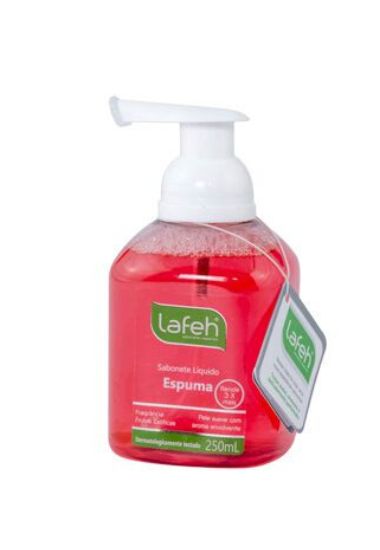 SABONETE ESP LAFEH 250ML PUMP FRUTAS EXOT