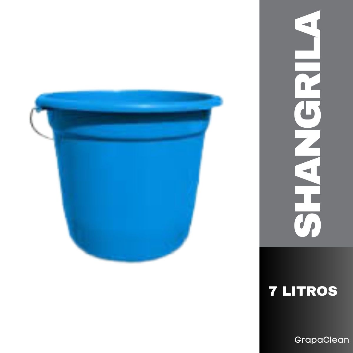 BALDE PLAST RED. 07L COR&LAR AZUL