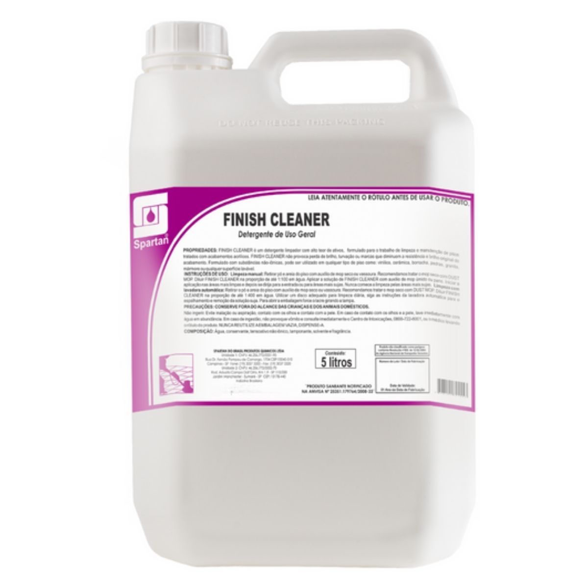 DETG NEUTRO CONC SPARTAN FINISH CLEANER 5L