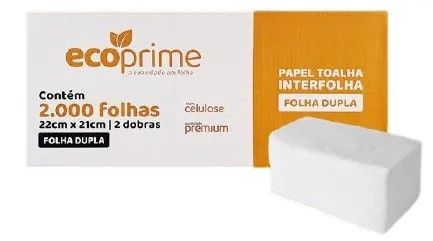 PAPEL INTERF ECOPRIME 30GR 22X21 FDUPLA C...