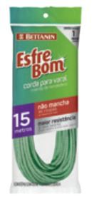 KIT 6 CORDA P/VARAL PLASTICA 15M ESFREBOM